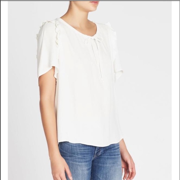 Frame Ruffle Raglan Top - Picture 3 of 7